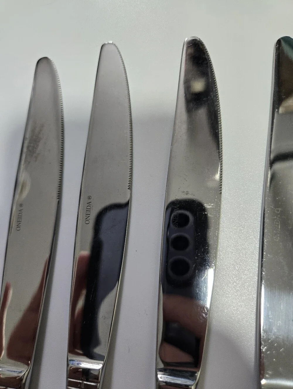 Set Of 7 Oneida Amsterdam Knives Dinner Knives Flatware Replacements